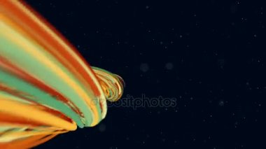 Animasyonlu sarmal öğesi. Çizgi