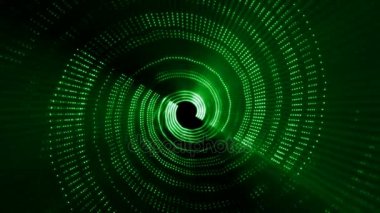 İplik helezon hareketli bir çizgi oluşan animasyonlu arka plan