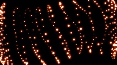 Hareketli arka plan parçacıklar sallayarak ile soyut. döngü