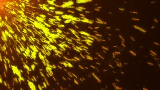 Fond abstrait avec étincelles 