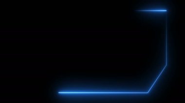 Neon çerçeve ile arka plan