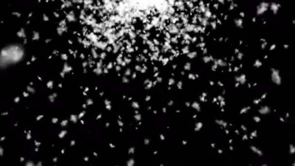 fond abstrait avec neige