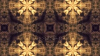 4k renkli kaleydoskop sıra döngü. Soyut hareket grafik arka plan.