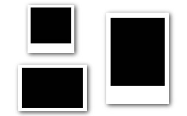 Fotoğraf çerçeveleri ile teyp kümesi