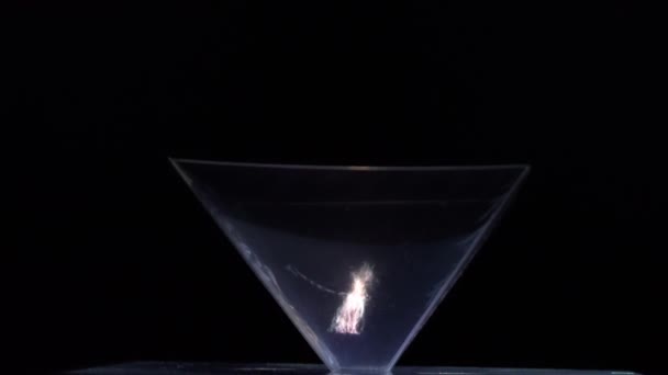 Incredibly beautiful moving hologram — Stock Video