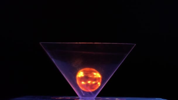 Increíblemente hermoso holograma en movimiento — Vídeos de Stock