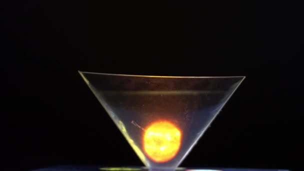 Ongelooflijk mooi bewegende hologram — Stockvideo