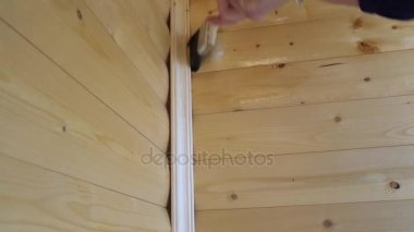 vernik ahşap duvar balkon kaplama