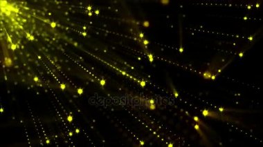 Düşen yaratıcı yağmur arka plan. Altın rengi