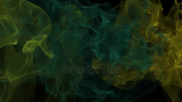 Fondo abstracto con humo — Vídeos de Stock