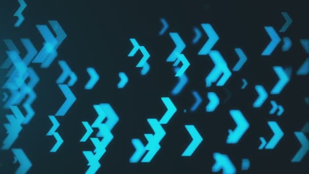 Résumé fond des flèches bleues. Technologie 