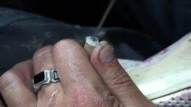 Shoemaker atölye 4 k bir ayakkabı tamiri