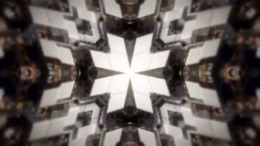 Teknoloji kaleydoskopu ile soyut arkaplan