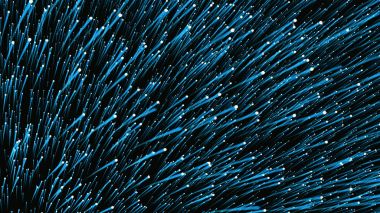 Fiber optik ağ kablosu. Arka plan