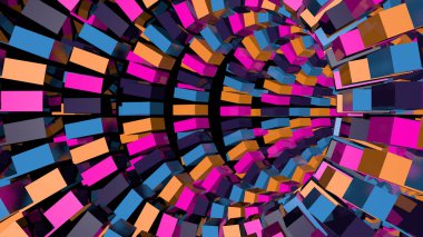 Teknoloji tünel ile arka plan