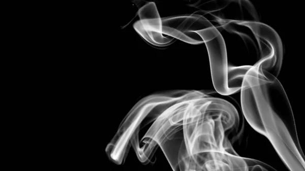 白い煙と抽象的な背景は。3 d レンダリング — ストック写真