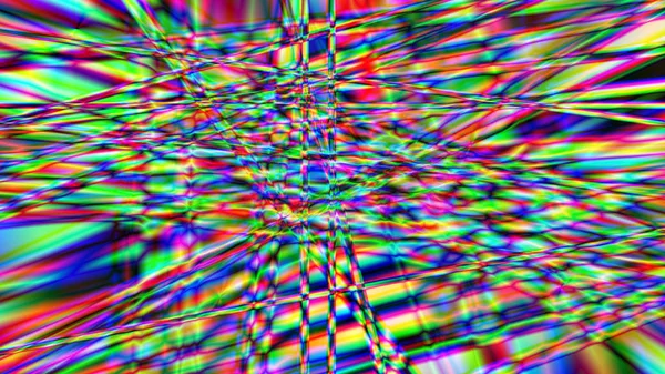 Fondo digital abstracto consistente en arte psicodélico — Foto de Stock