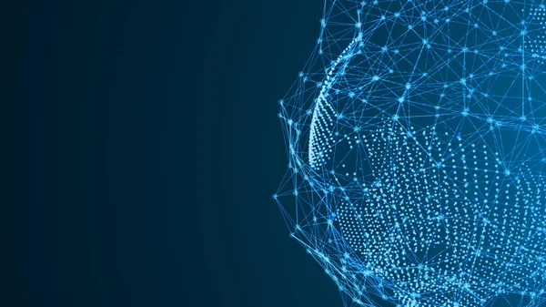 Dünya'dan soyut bağlantısı olan parçacıklar. Dijital ağ bağlantısı
