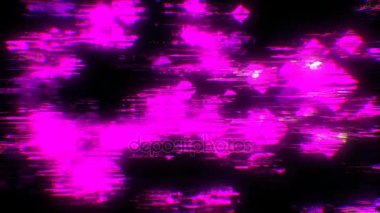 Gürültü Glitch Video hasar. 3D render