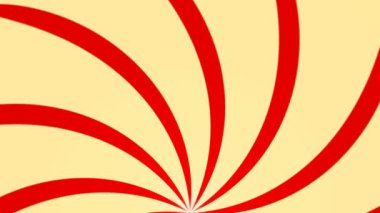 Arka plan animasyon güneş ışını ile. Retro Radyal arka plan. 3D render