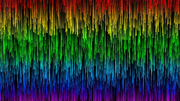 Partículas coloridas do arco-íris. Fundo digital — Fotografia de Stock