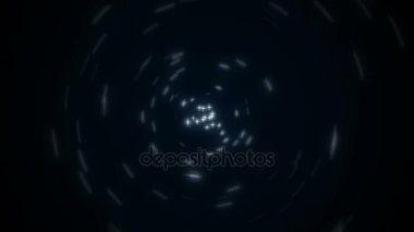 Radyal bulanıklık yıldız ile arka plan. 3D render