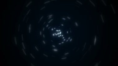 Radyal bulanıklık yıldız ile arka plan. 3D render