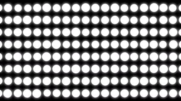 Abstrakt vit cirklar bakgrund. Vita inslag — Stockvideo