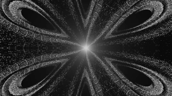 Абстрактний фон калейдоскопа, що складається з частинок. Барвисті — стокове фото