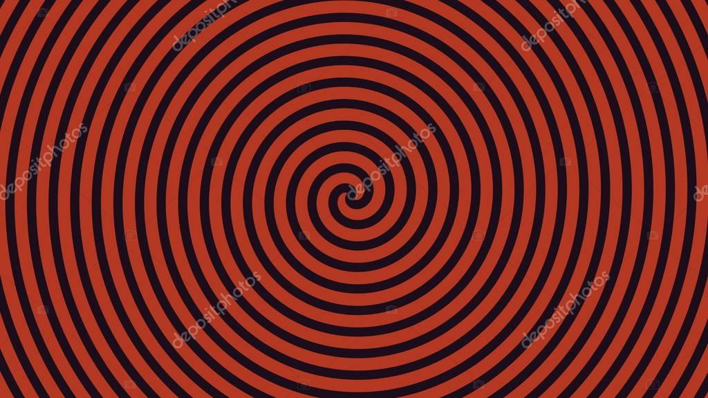 Spinning Spiral Abstract Motion Background. 3d rendering