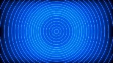 Neon daireler ile arka plan