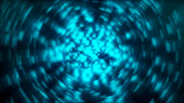 Azul desfocado luzes de fundo. Ilustração digital — Fotografia de Stock