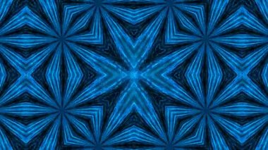 Soyut ışık çiçek dürbünü. Sorunsuz döngü