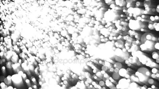 Abstract background with silver particles — Stock Video