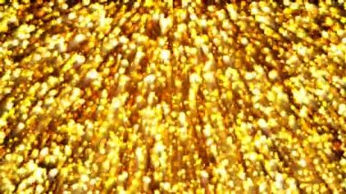 Akmak altın arka plan. Dijital zemin. 3D render