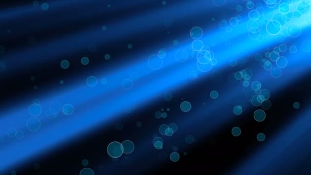 Fond abstrait avec rayons et particules 