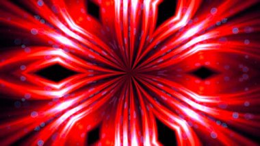 VJ fraktal parlayan sürekli değişen arka plan. Arka plan hareket fraktal tasarımı ile