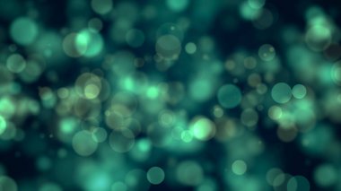 koyu arka plan üzerinde yeşil bokeh