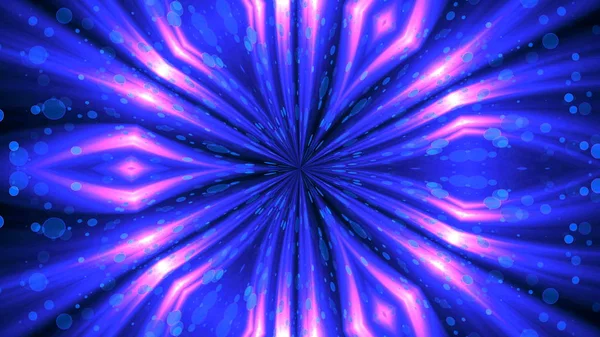 Vj fraktalen glühenden kaleidoskopischen Hintergrund. Hintergrundbewegung mit fraktalem Design — Stockfoto