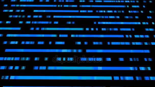 Téglalap alakú gyors technológiai háttér. Absztrakt kék háttér — Stock videók