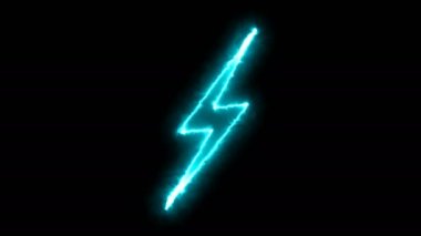 Bolt işareti aydınlatma ile arka plan. Siyah arka plan üstünde kutsal kişilerin resmi