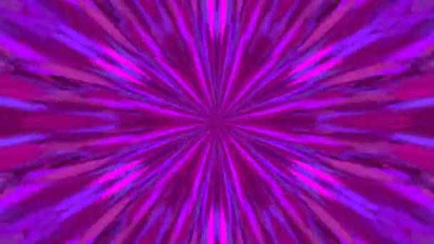 Colorful kaleidoscopic background. Digital illustration backdrop — Stock Video