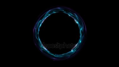 Parlak sarmal yüzüğü. Dijital arka plan