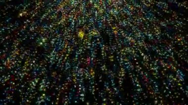 Konfeti parçacık Cg animasyonu