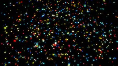 Konfeti parçacık Cg animasyonu