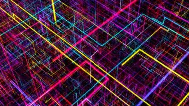 Arka plan devre ile. Dijital illüstrasyon