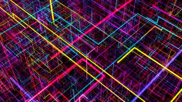 Fond abstrait avec circuit. Illustration numérique 