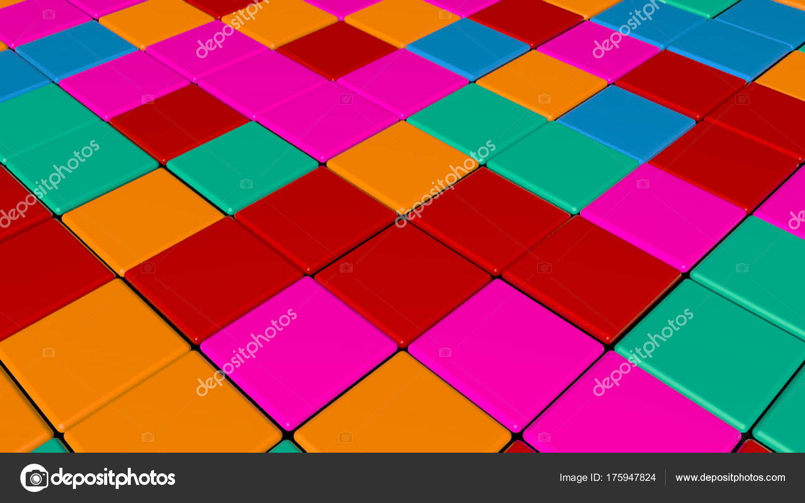 Disco Dance Floor Abstract Background Stock Photo