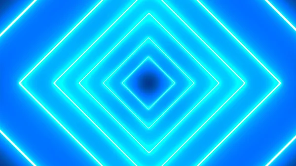 Абстрактний фон з неоновими квадратами — стокове фото