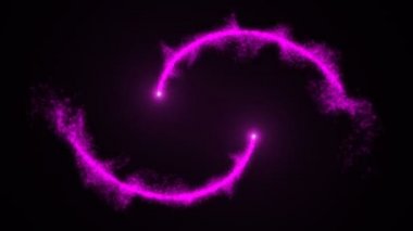 Giriş Flash Işığı, Lens Fişeği, Döndürme Parçacıkları Açılıyor